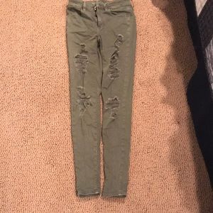 American eagle super stretch jeans. Size 0